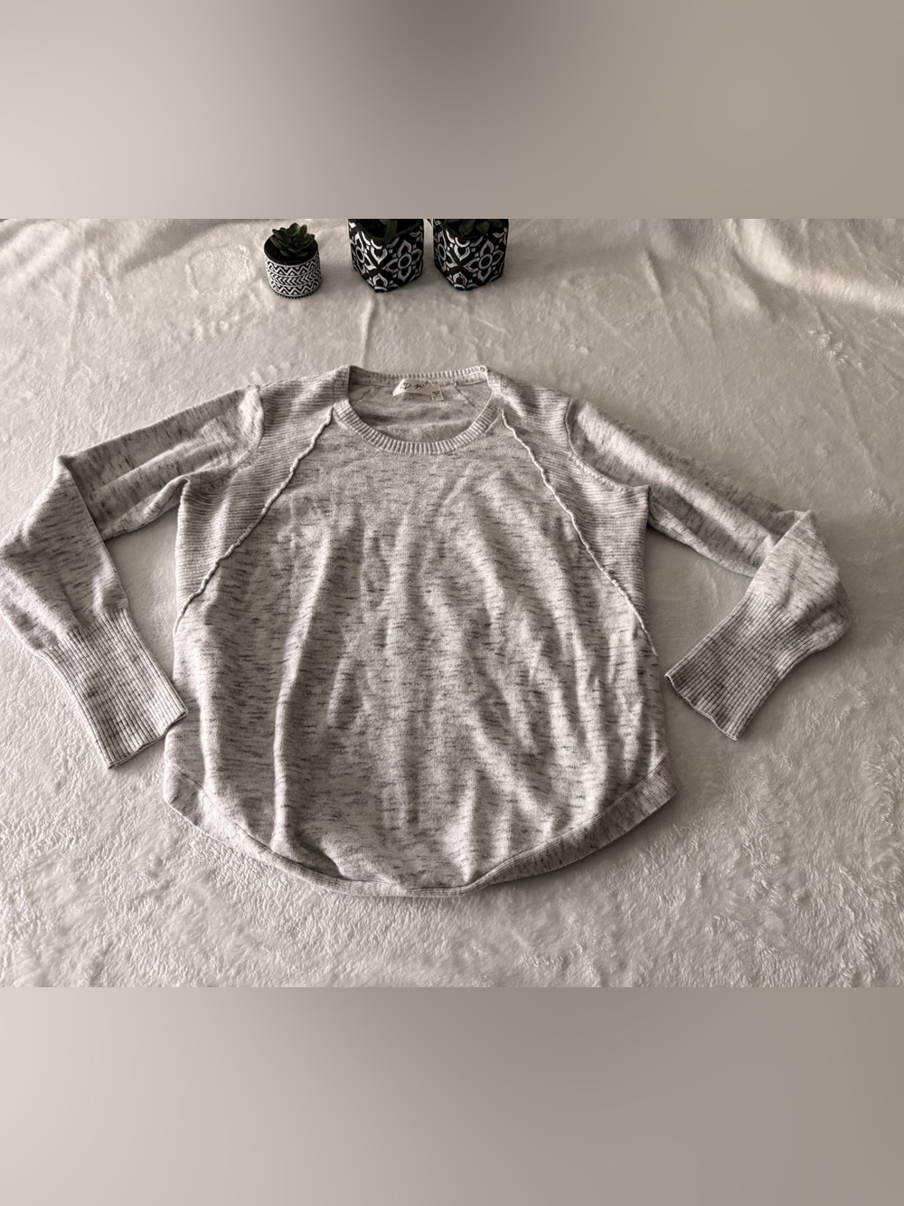 RD Style Heather Grey Pullover Sweater XL
